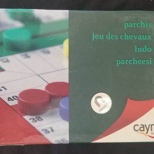 NEW! Magnetic Travel Parcheesi Game